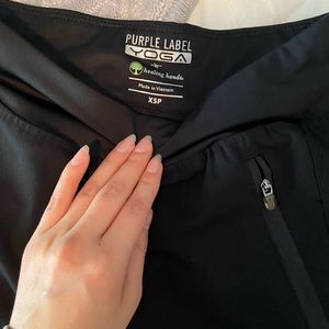 Like new Healing Hands black scrub bottoms